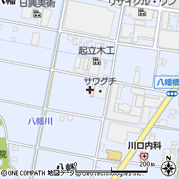 静岡県藤枝市八幡420周辺の地図