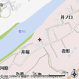 愛知県新城市庭野西井ノ口5周辺の地図