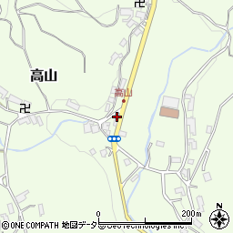 大阪府豊能郡豊能町高山479-1周辺の地図