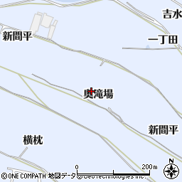 愛知県新城市川田奥滝場周辺の地図