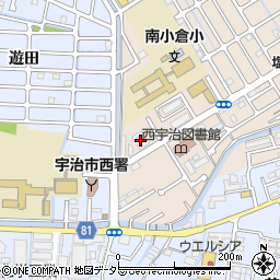 京都中央信用金庫西小倉支店周辺の地図
