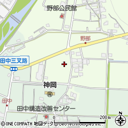 兵庫県たつの市神岡町野部694周辺の地図