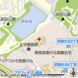 三田屋本店やすらぎの郷周辺の地図