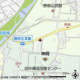兵庫県たつの市神岡町野部262周辺の地図