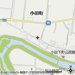 兵庫県小野市小田町1074-3周辺の地図