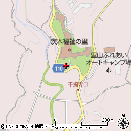 茨木市消防署北辰分署周辺の地図