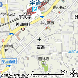 ホテルトレンドＪＲ宇治駅前周辺の地図