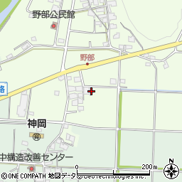 兵庫県たつの市神岡町野部340周辺の地図