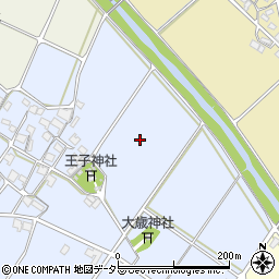 兵庫県加西市王子町周辺の地図