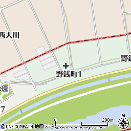 〒447-0801 愛知県碧南市野銭町の地図