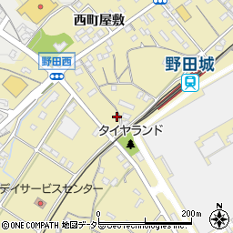 愛知県新城市野田西浄悦17周辺の地図