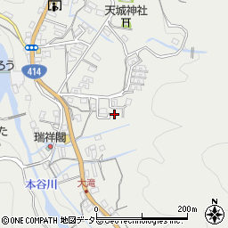 静岡県伊豆市湯ケ島384-2周辺の地図