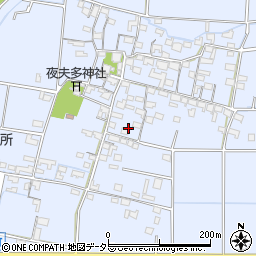 三重県鈴鹿市甲斐町周辺の地図