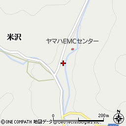 静岡県浜松市天竜区米沢233-1周辺の地図