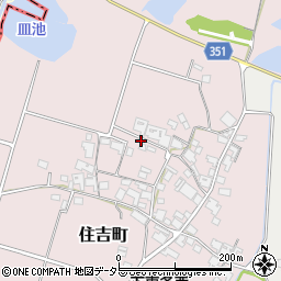 兵庫県小野市住吉町267周辺の地図