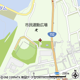 静岡県浜松市天竜区船明1672周辺の地図