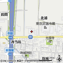 宇治丸工運送株式会社周辺の地図