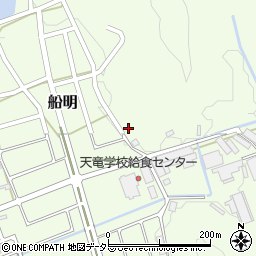 静岡県浜松市天竜区船明642周辺の地図