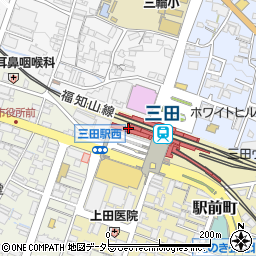 楠公堂薬局　JR三田駅ビル店周辺の地図