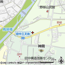 兵庫県たつの市神岡町野部266周辺の地図