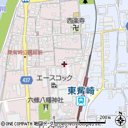 兵庫県たつの市神岡町東觜崎266-6周辺の地図