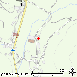 大阪府豊能郡豊能町高山40周辺の地図