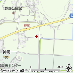 兵庫県たつの市神岡町野部785周辺の地図