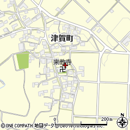 三重県鈴鹿市津賀町1356周辺の地図