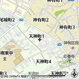 〒447-0033 愛知県碧南市天神町の地図