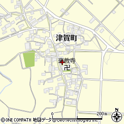 三重県鈴鹿市津賀町1353周辺の地図