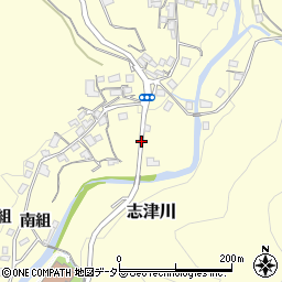 京都府宇治市志津川（南組）周辺の地図
