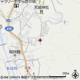 静岡県伊豆市湯ケ島384周辺の地図