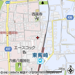 兵庫県たつの市神岡町東觜崎266-15周辺の地図