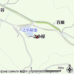 愛知県額田郡幸田町久保田一之小屋周辺の地図