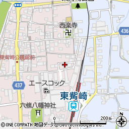 兵庫県たつの市神岡町東觜崎266-18周辺の地図