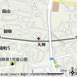 京都府宇治市宇治天神46-13周辺の地図