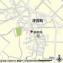 三重県鈴鹿市津賀町1407周辺の地図