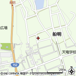 静岡県浜松市天竜区船明329周辺の地図