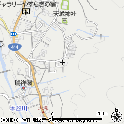 静岡県伊豆市湯ケ島384-5周辺の地図