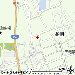 静岡県浜松市天竜区船明1445周辺の地図