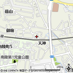 京都府宇治市宇治天神46-8周辺の地図