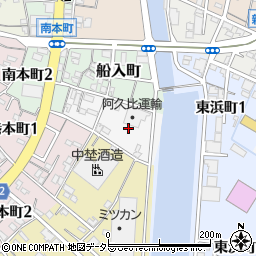 〒475-0822 愛知県半田市浜町の地図