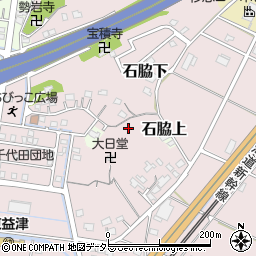 静岡県焼津市石脇下周辺の地図