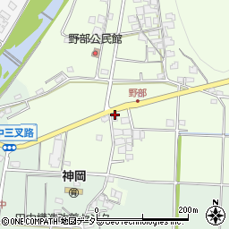 兵庫県たつの市神岡町野部222-1周辺の地図