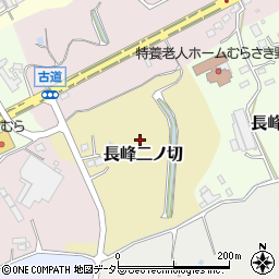 愛知県常滑市長峰二ノ切周辺の地図
