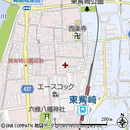 兵庫県たつの市神岡町東觜崎266-3周辺の地図