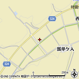 愛知県岡崎市桑谷町広表周辺の地図