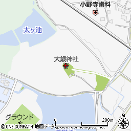 大歳神社周辺の地図