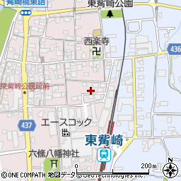 兵庫県たつの市神岡町東觜崎266-11周辺の地図