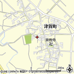 三重県鈴鹿市津賀町周辺の地図
